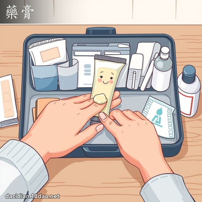 藥膏 - 國語大辭典配圖