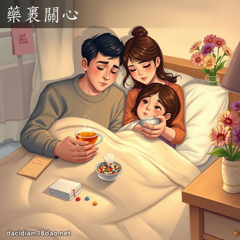 藥裹關心 - 國語大辭典配圖