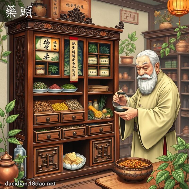藥頭 - 國語大辭典配圖