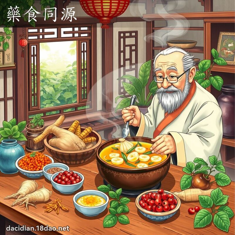 藥食同源 - 國語大辭典配圖