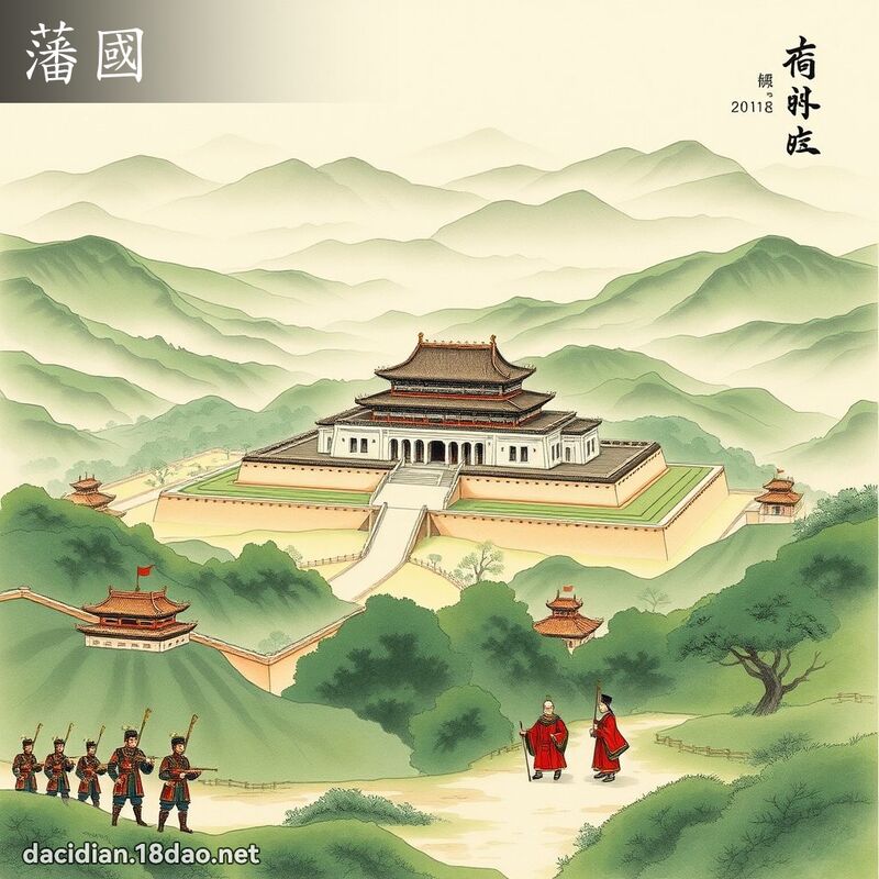 藩国 - 国语大辞典配图