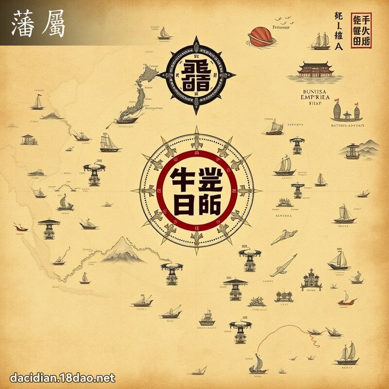 藩屬 - 國語大辭典配圖
