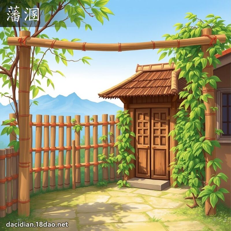 藩溷 - 国语大辞典配图