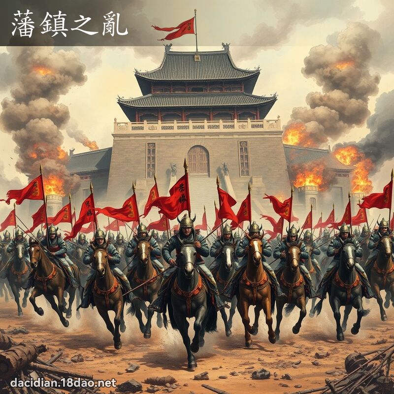 藩鎮之亂 - 國語大辭典配圖