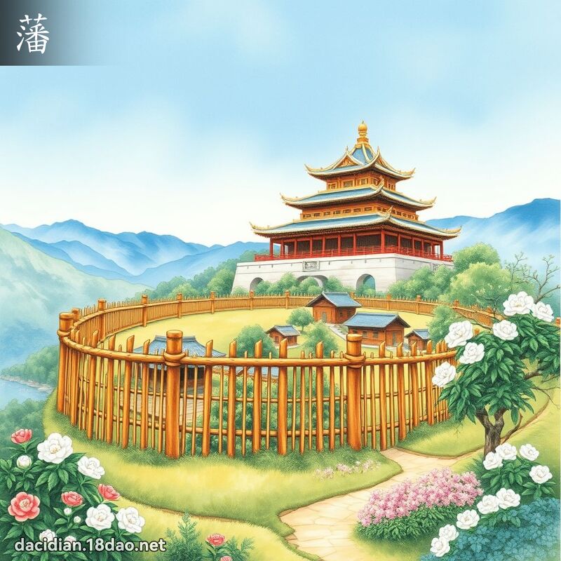 藩 - 國語大辭典配圖