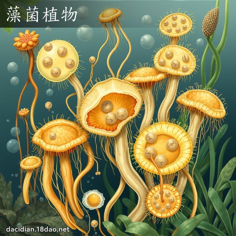 藻菌植物 - 国语大辞典配图