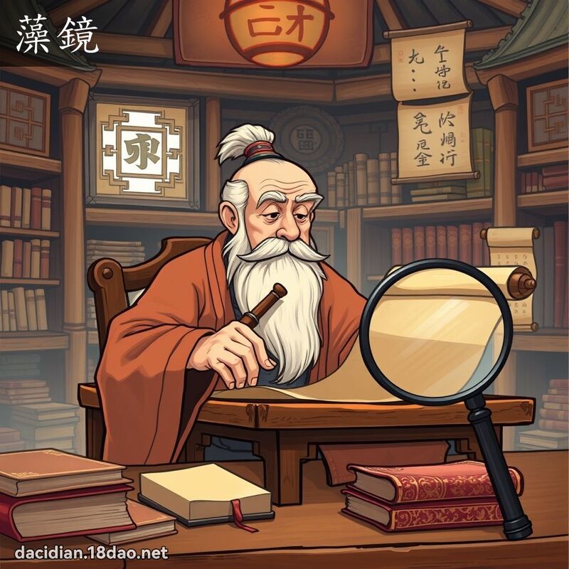 藻鏡 - 國語大辭典配圖