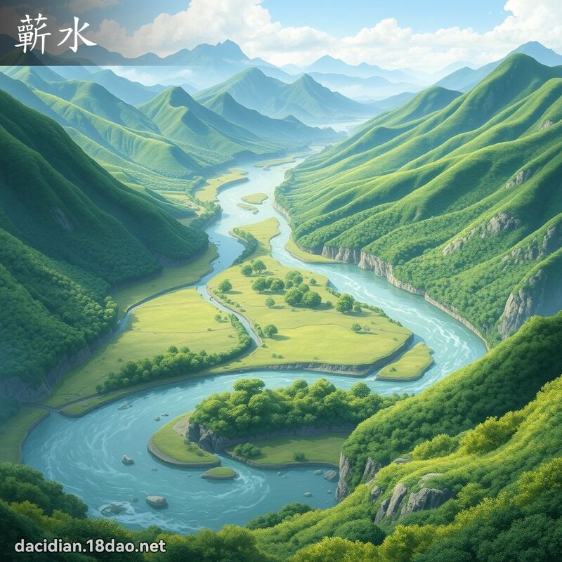 蘄水 - 國語大辭典配圖