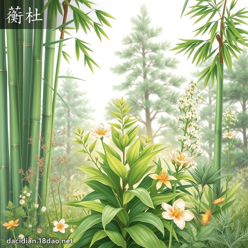 蘅杜 - 国语大辞典配图
