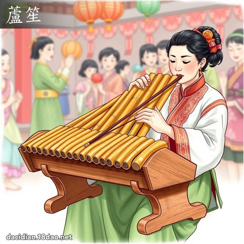 蘆笙 - 國語大辭典配圖