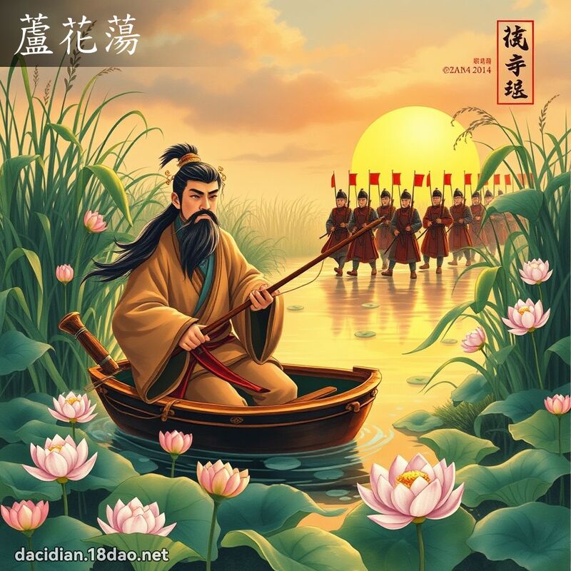 蘆花蕩 - 國語大辭典配圖