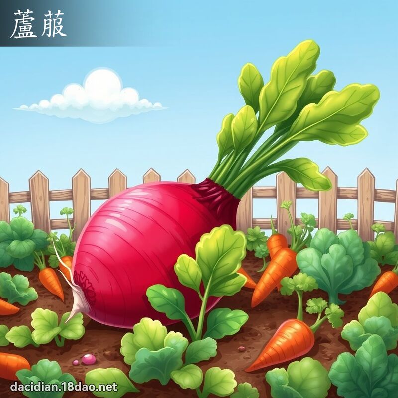 蘆菔 - 國語大辭典配圖