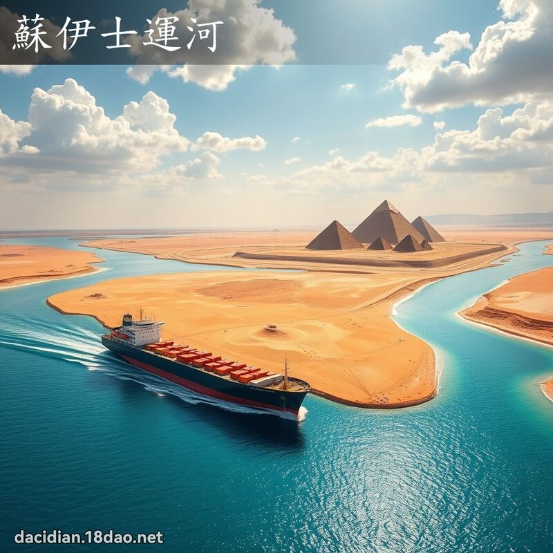 苏伊士运河 - 国语大辞典配图