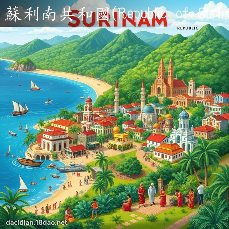 苏利南共和国(Republic of Surinam) - 国语大辞典配图