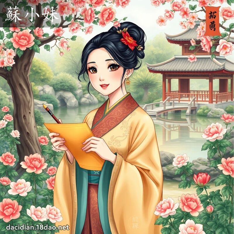 苏小妹 - 国语大辞典配图