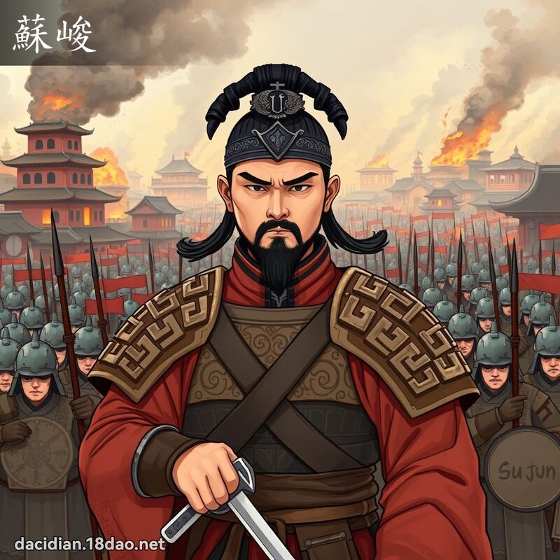 苏峻 - 国语大辞典配图