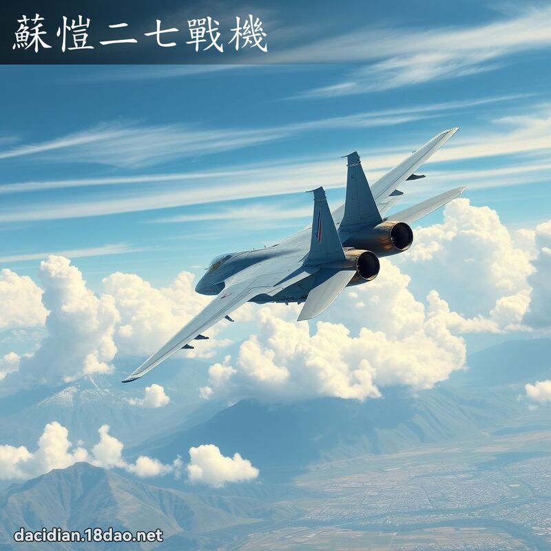 苏愷二七战机 - 国语大辞典配图