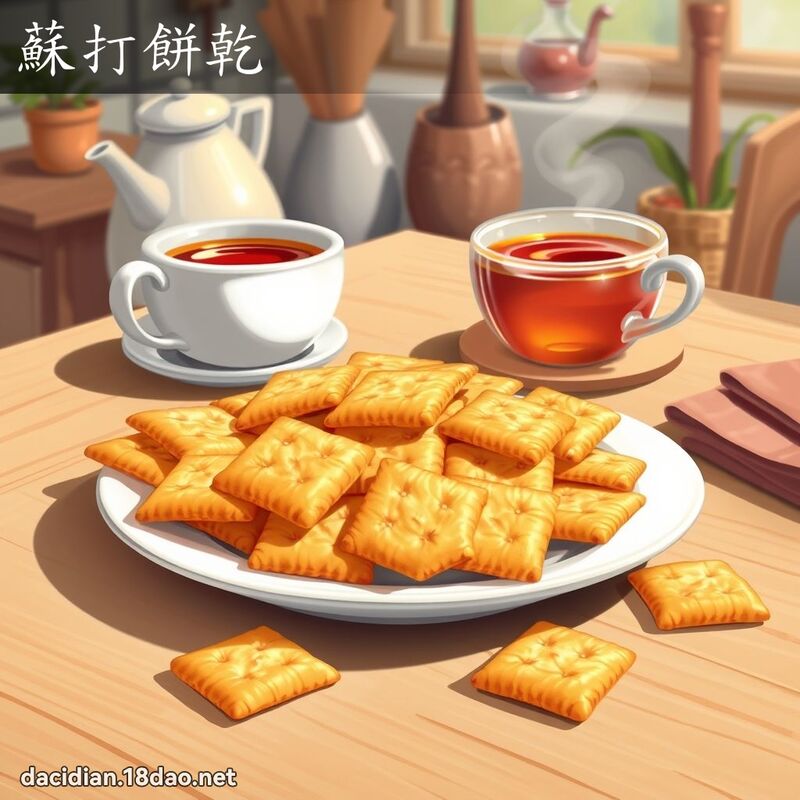 苏打饼干 - 国语大辞典配图