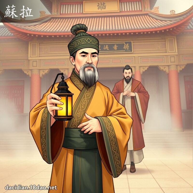 蘇拉 - 國語大辭典配圖