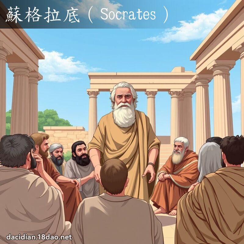 蘇格拉底（Socrates） - 國語大辭典配圖