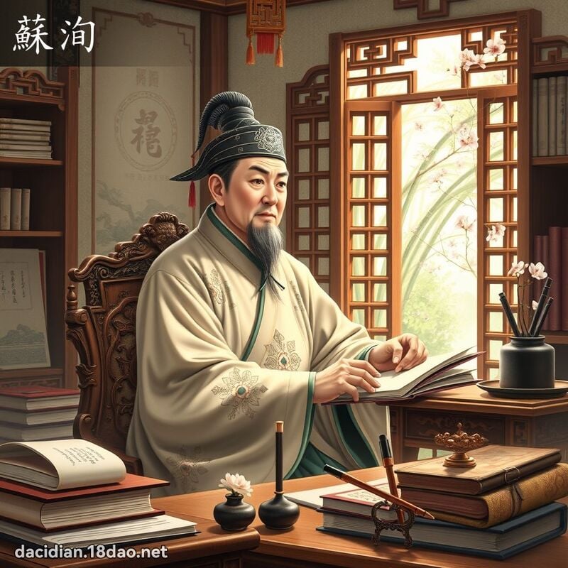 苏洵 - 国语大辞典配图