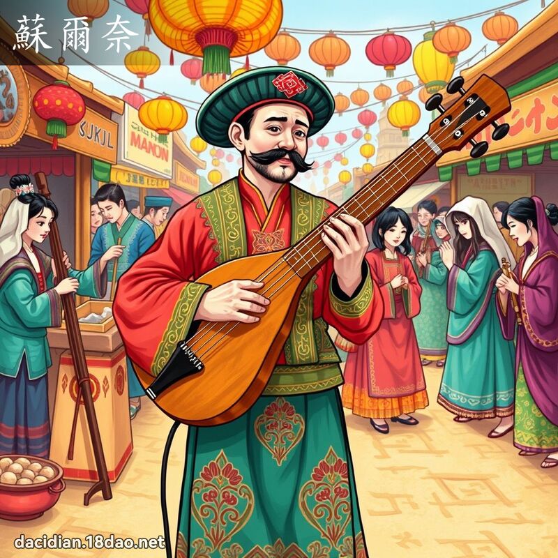 蘇爾奈 - 國語大辭典配圖
