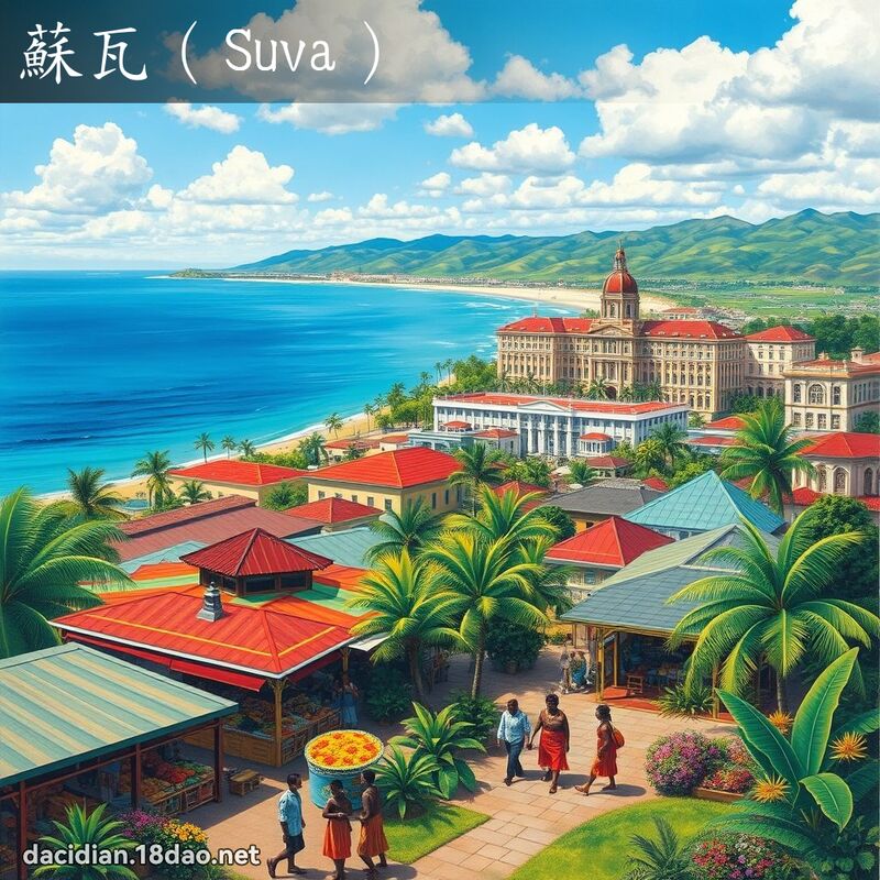 苏瓦（Suva） - 国语大辞典配图
