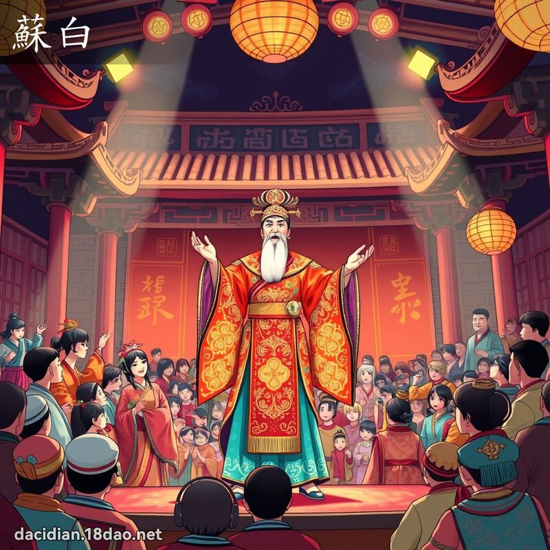 苏白 - 国语大辞典配图