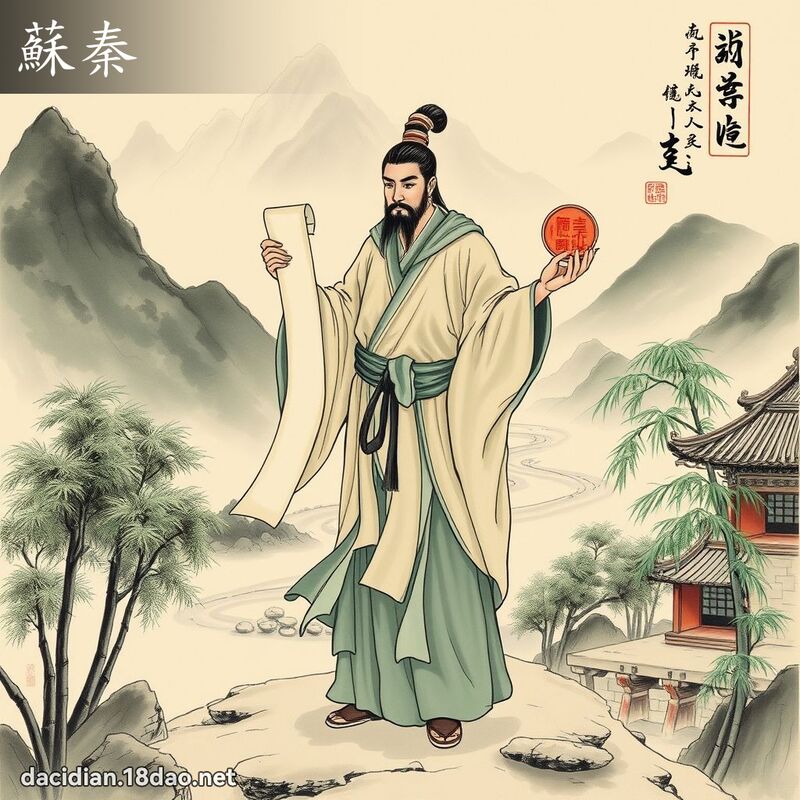 苏秦 - 国语大辞典配图