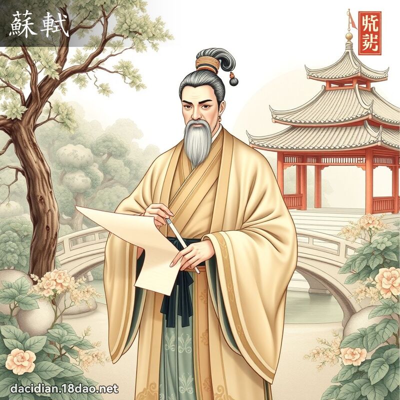 蘇軾 - 國語大辭典配圖