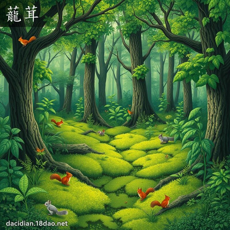 蘢茸 - 國語大辭典配圖
