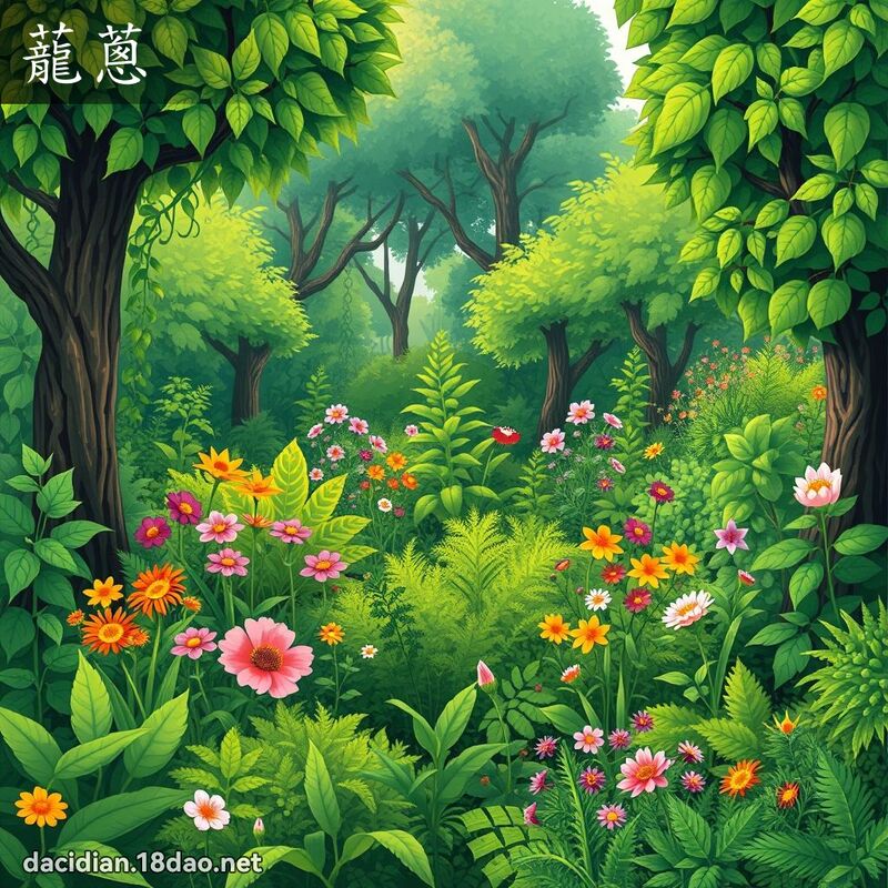 蘢葱 - 国语大辞典配图