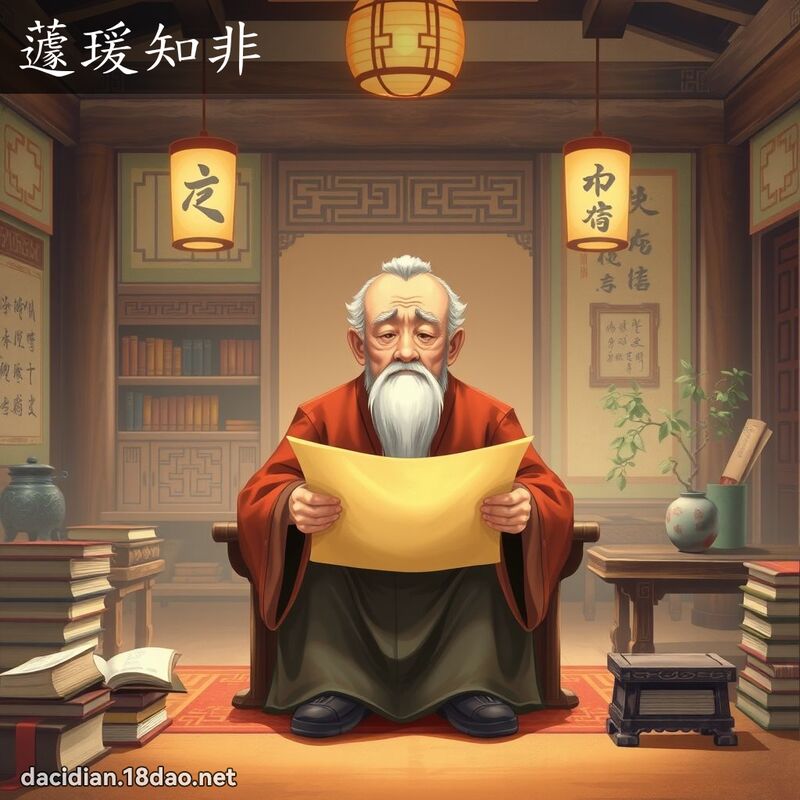 蘧瑗知非 - 國語大辭典配圖