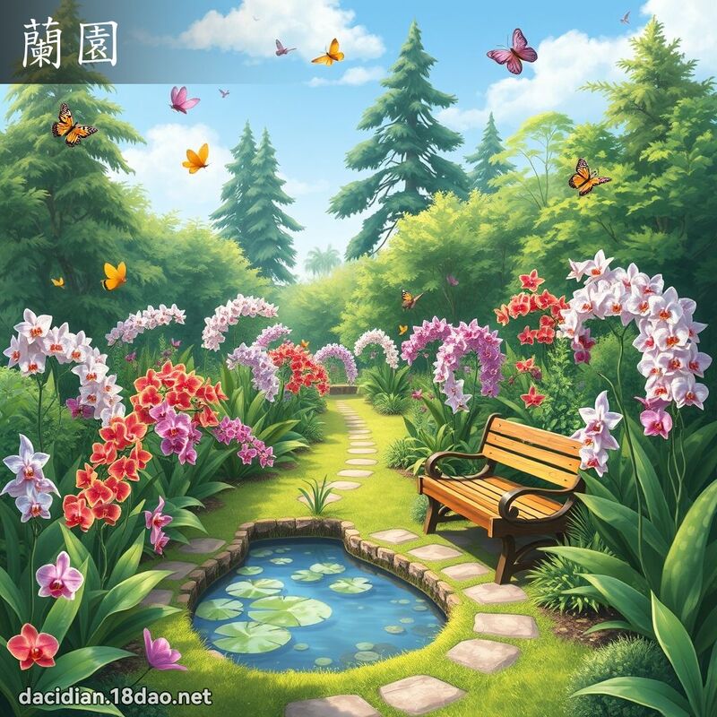 兰园 - 国语大辞典配图