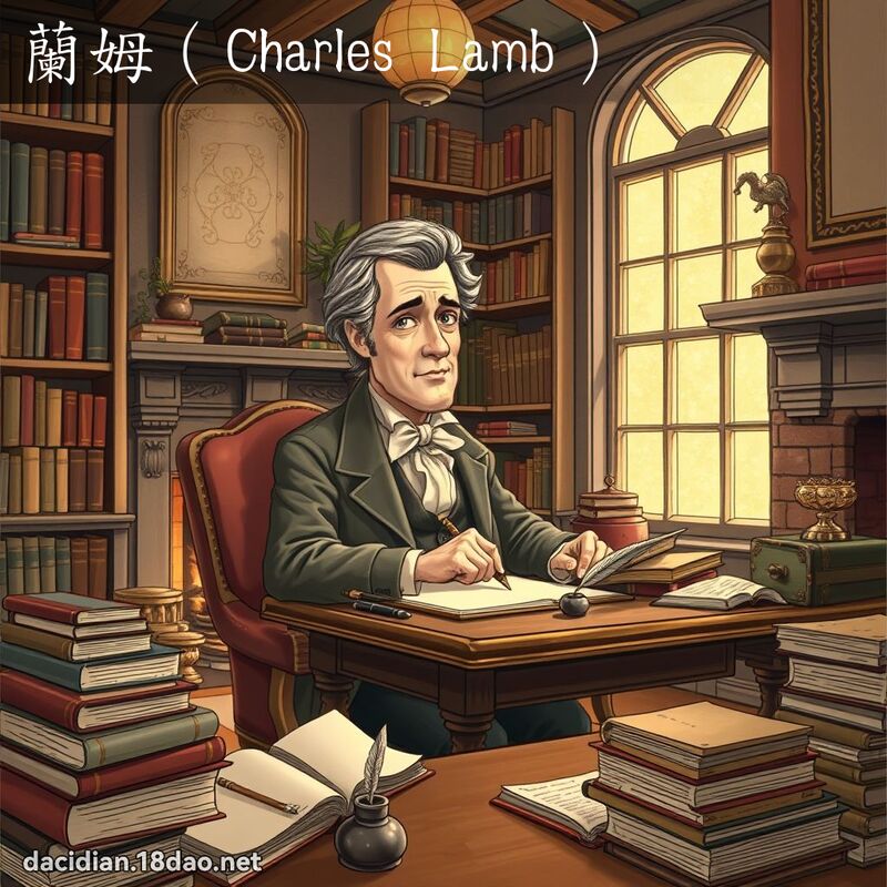 蘭姆（Charles Lamb） - 國語大辭典配圖