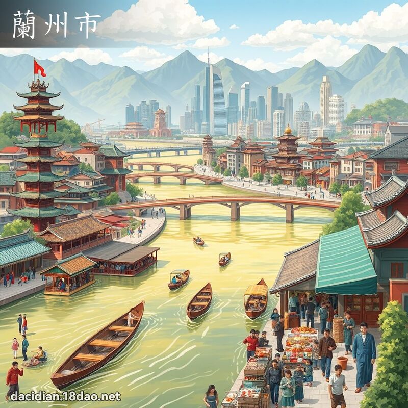 蘭州市 - 國語大辭典配圖