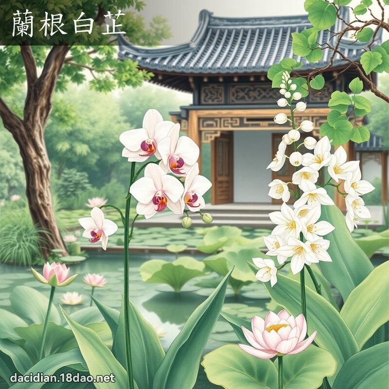 兰根白芷 - 国语大辞典配图