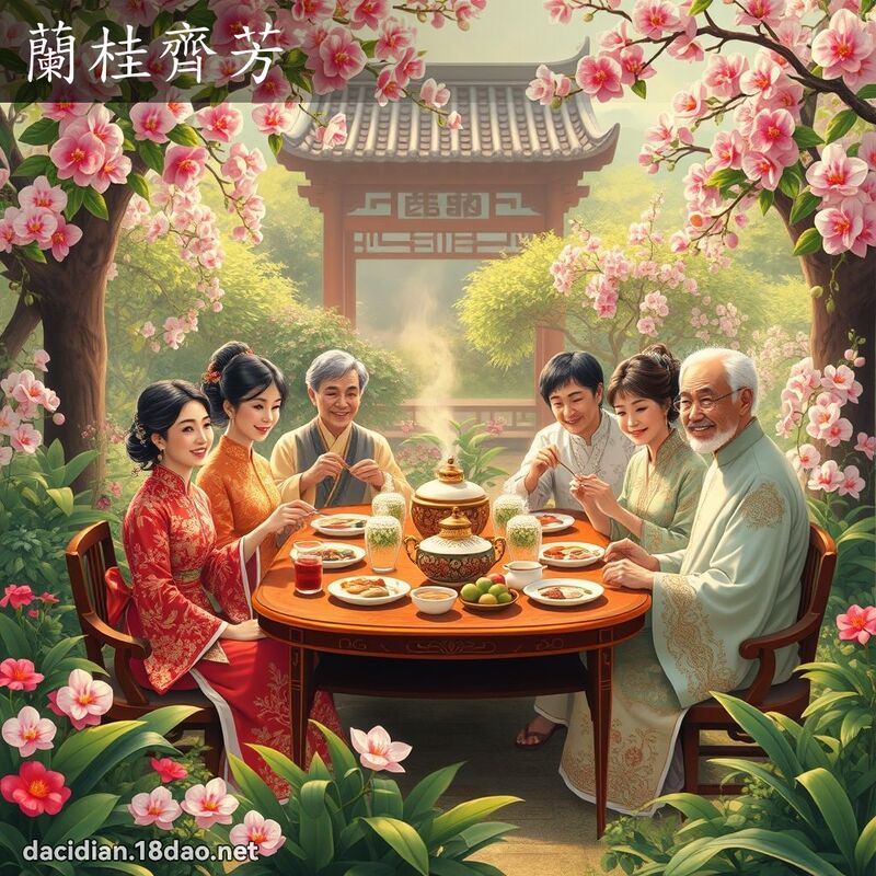 蘭桂齊芳 - 國語大辭典配圖