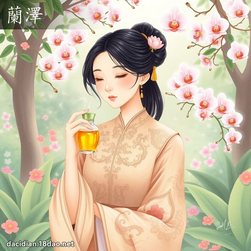 蘭澤 - 國語大辭典配圖