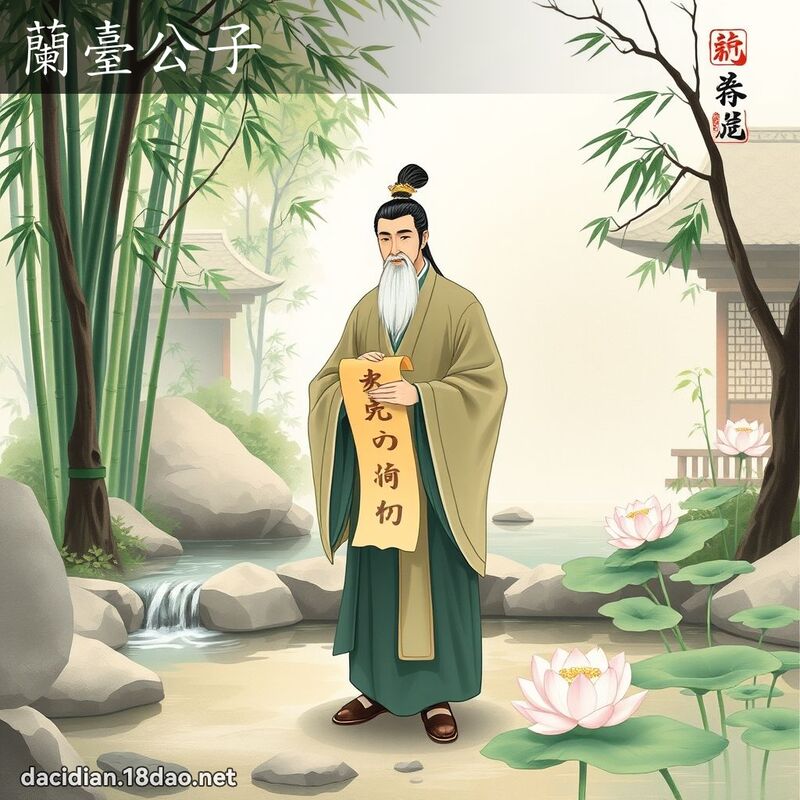 兰台公子 - 国语大辞典配图