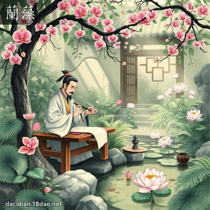 兰藻 - 国语大辞典配图