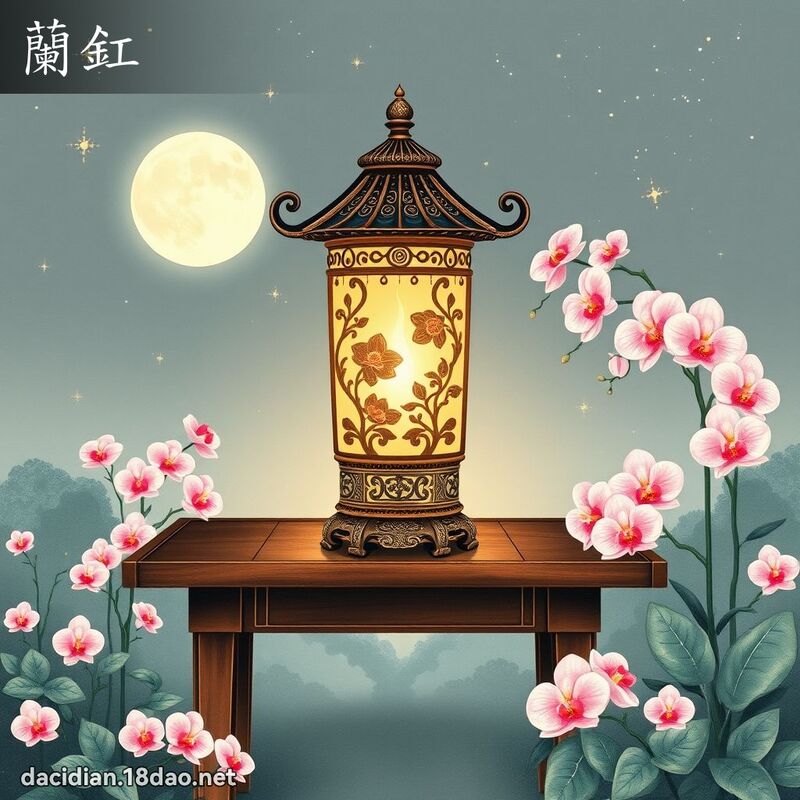 兰釭 - 国语大辞典配图