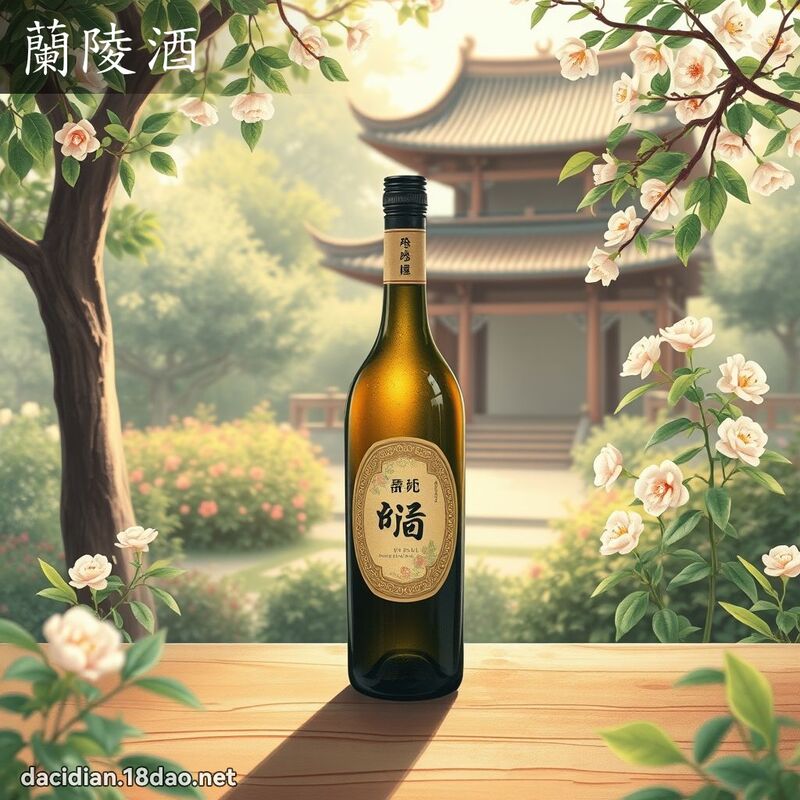 兰陵酒 - 国语大辞典配图