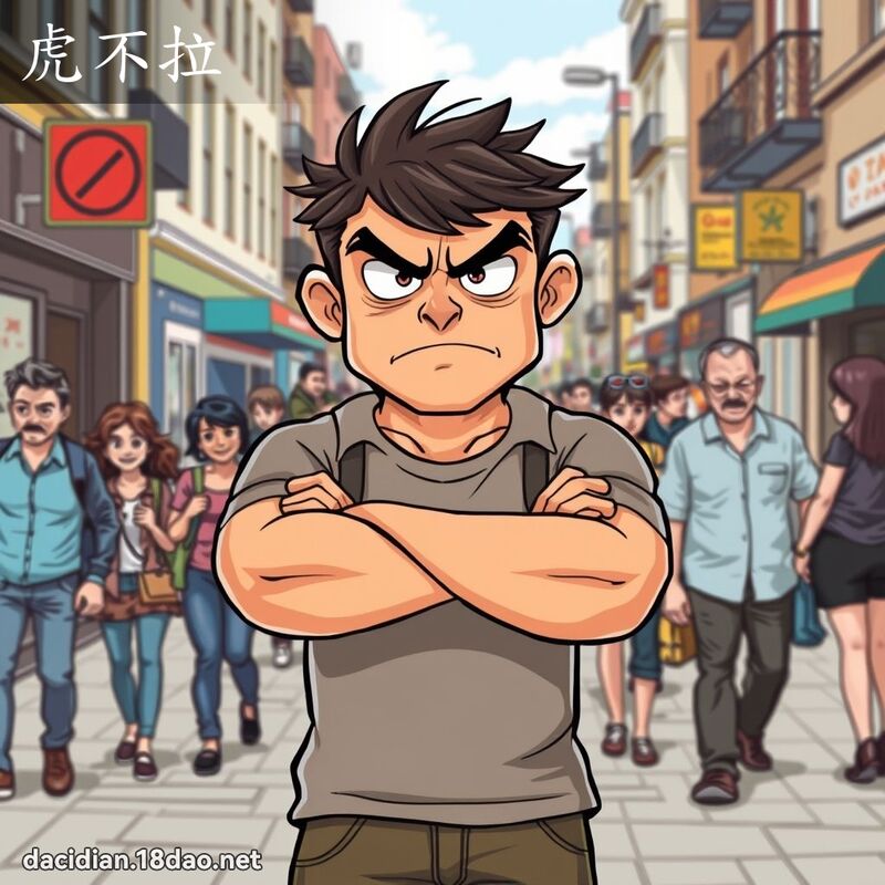 虎不拉 - 国语大辞典配图