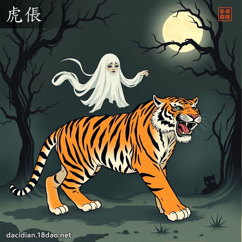 虎倀 - 國語大辭典配圖