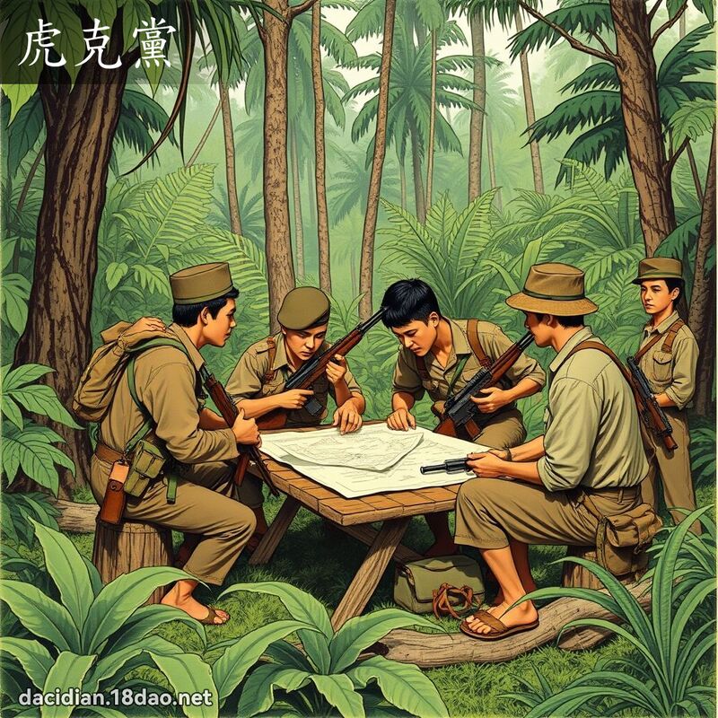 虎克黨 - 國語大辭典配圖