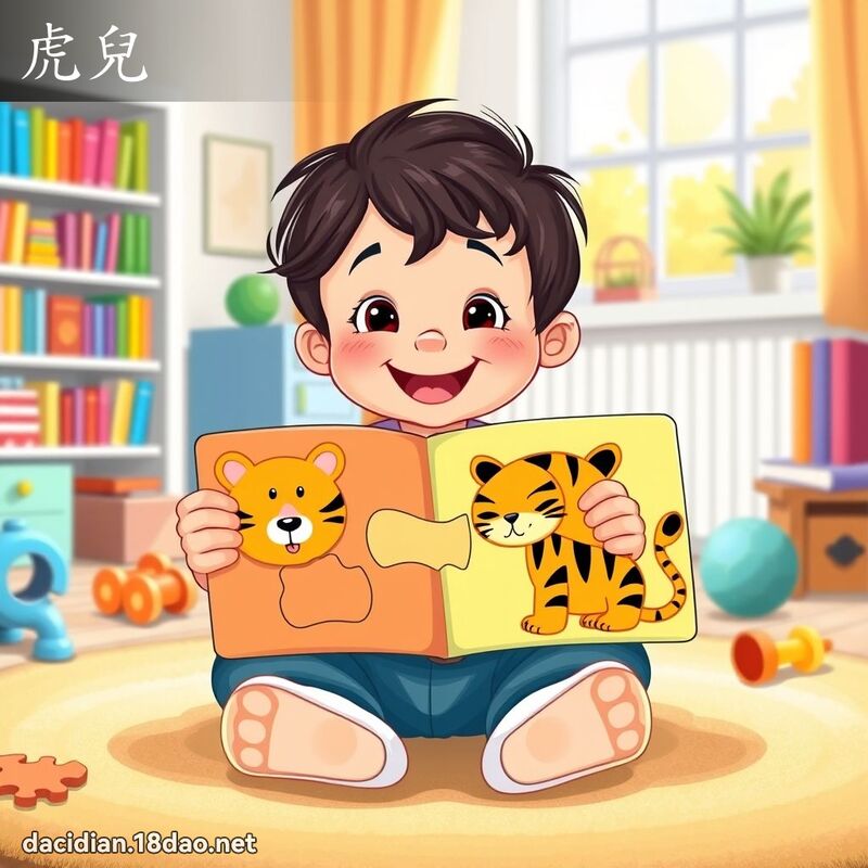 虎儿 - 国语大辞典配图