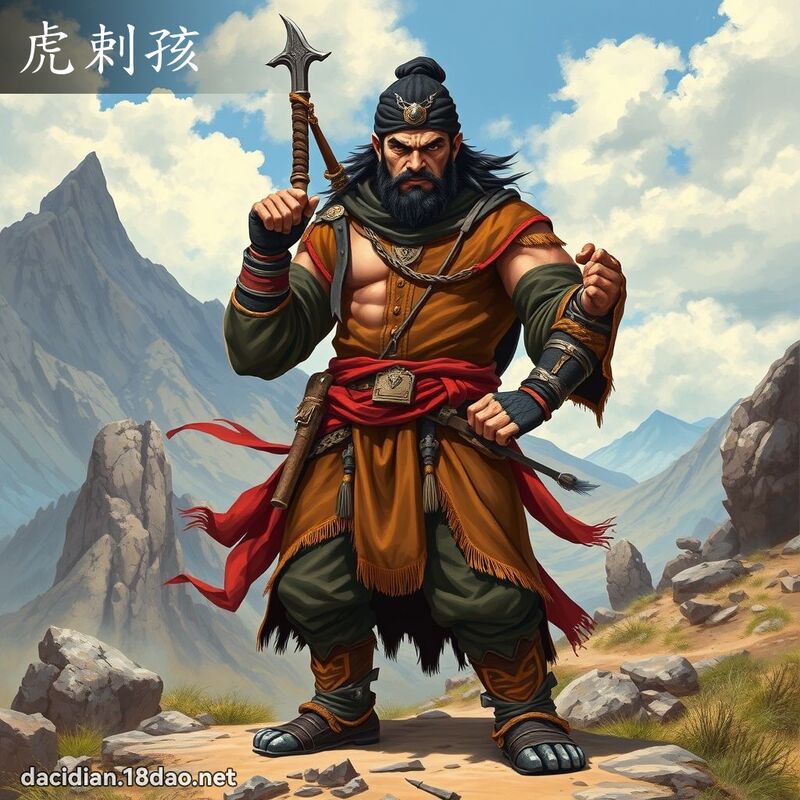 虎剌孩 - 國語大辭典配圖