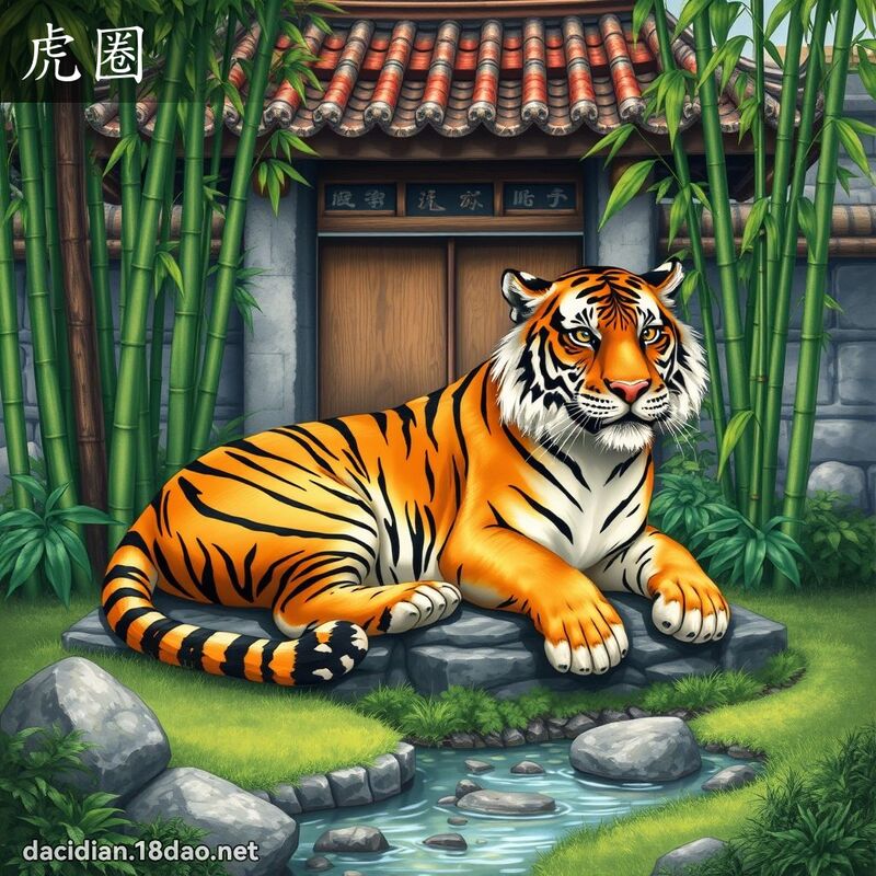 虎圈 - 國語大辭典配圖