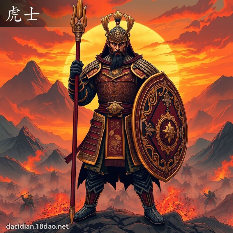 虎士 - 國語大辭典配圖